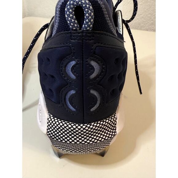 Under Armour Harper 8 Elite Tpu Baseball Cleats White Midnight Navy US M 11 - Picture 5 of 10